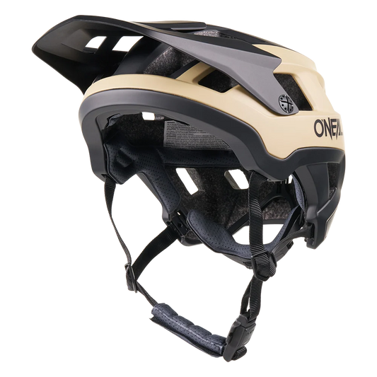 Kask MTB O'NEAL DEFENDER SOLID Beżowy/Czarny