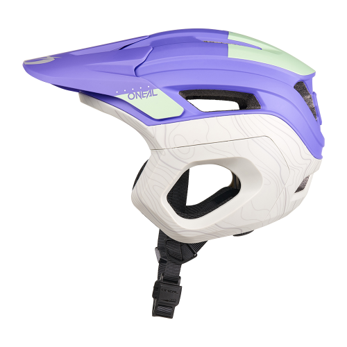 O'NEAL TRAPPER EVO TOPO MTB Helmet Purple