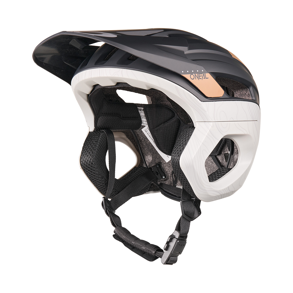 O'NEAL TRAPPER EVO SOLID MTB Helmet Black/Brown/Grey