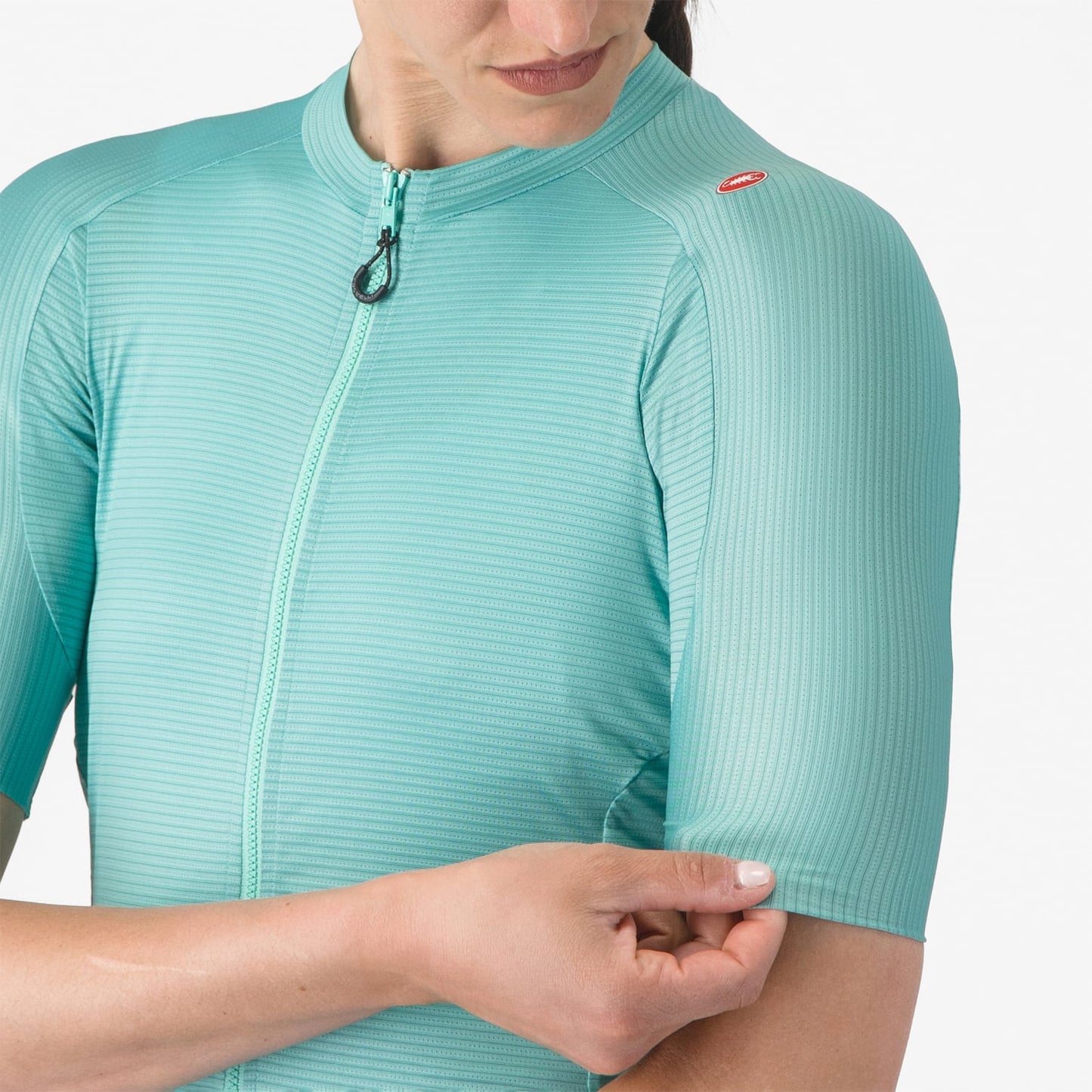 CASTELLI ESPRESSO Ladies Short Sleeve Jersey Turquoise