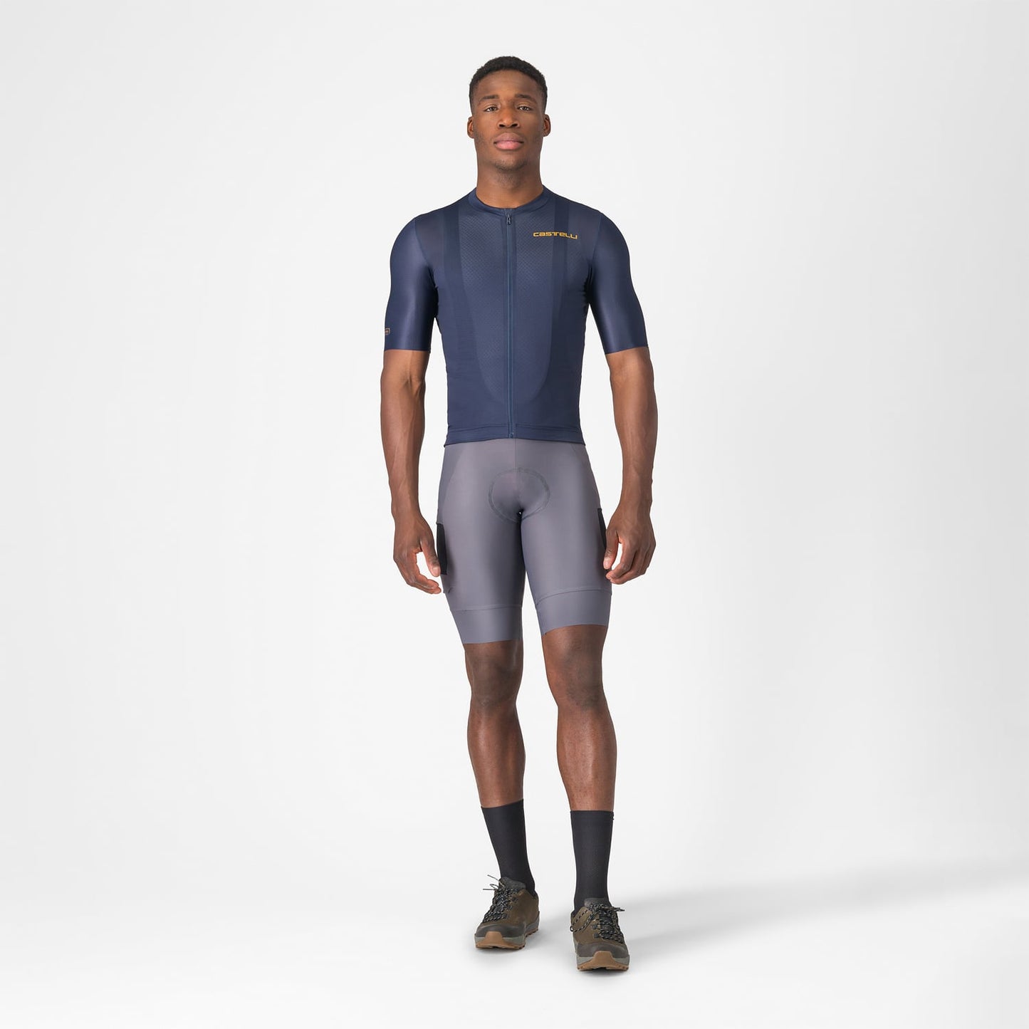 Koszulka z krótkim rękawem CASTELLI UNLIMITED ENTRATA 3 Navy