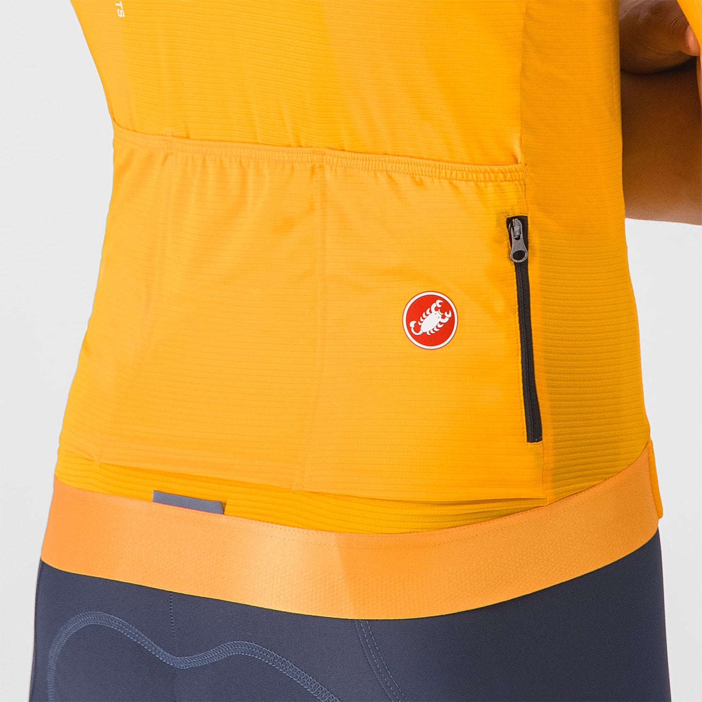CASTELLI ESPRESSO R--A/D Short Sleeve Jersey Orange