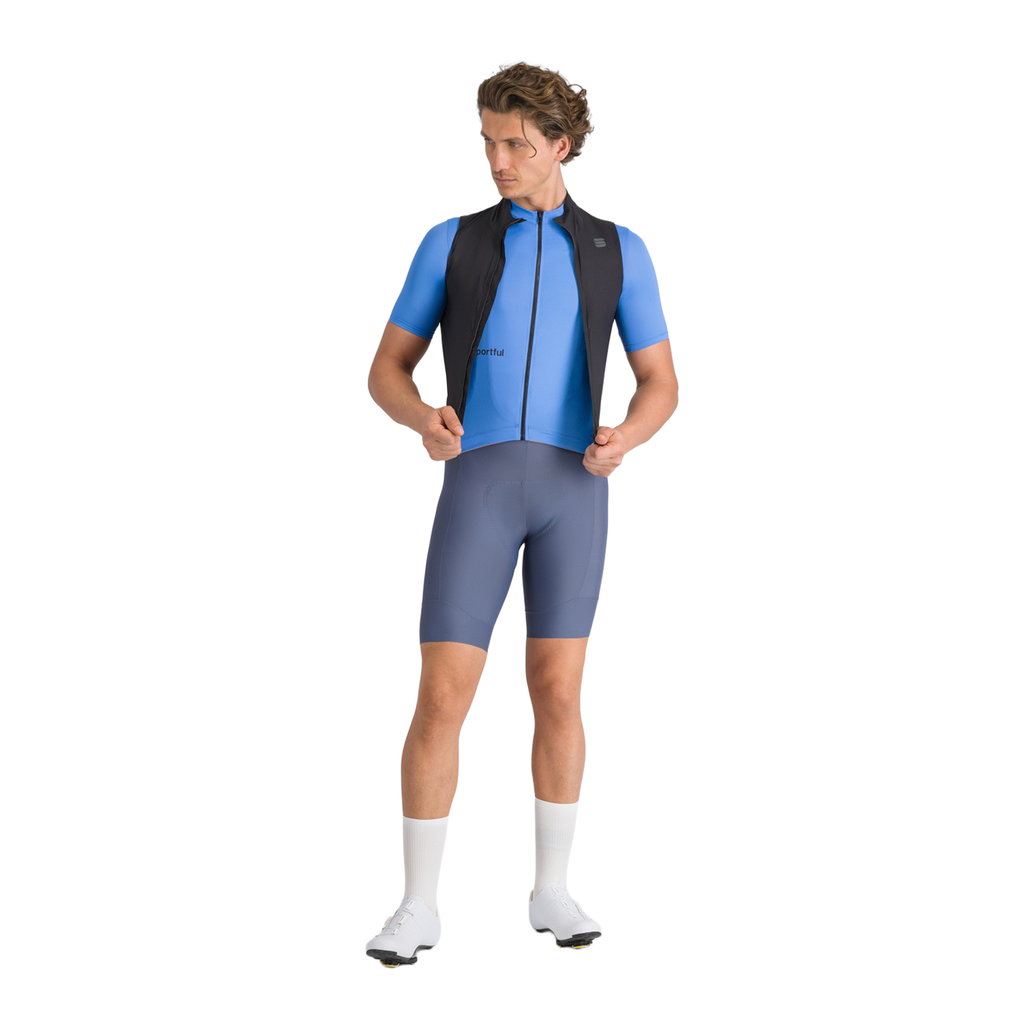 SPORTFUL CLASSIC JERSEY Koszulka z krótkim rękawem niebieska