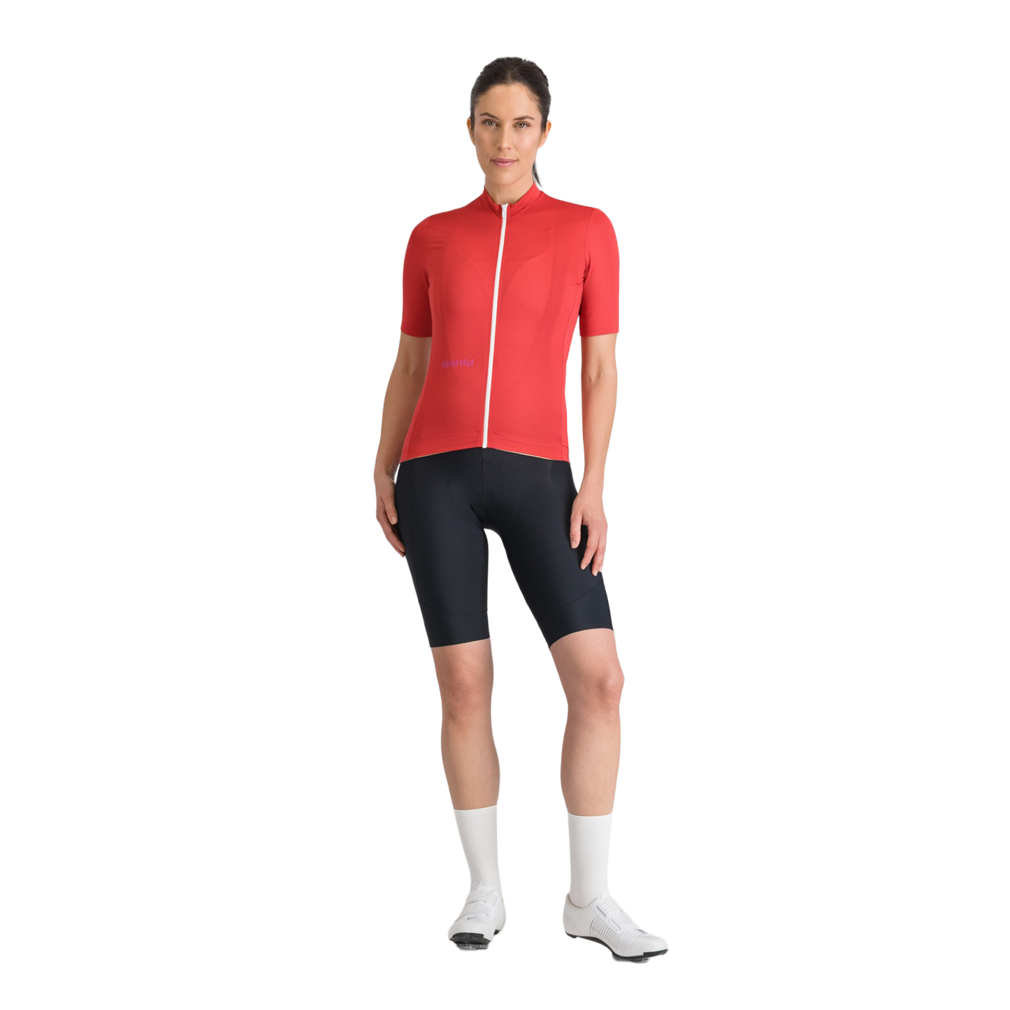 Damska koszulka SPORTFUL CLASSIC z krótkim rękawem czerwona