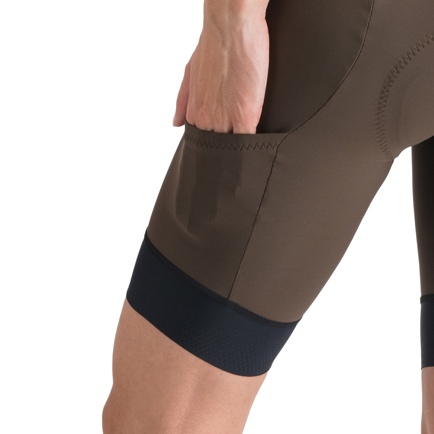 Women's SPORTFUL GIARA 2 Short Bibtights Brown