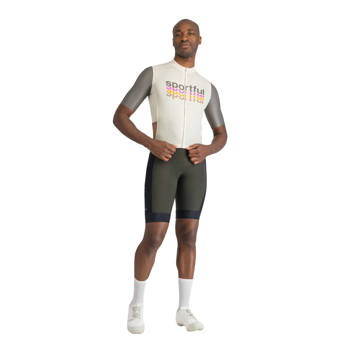 SPORTFUL SUPERGIARA 2 LOGO Koszulka z krótkim rękawem kremowa