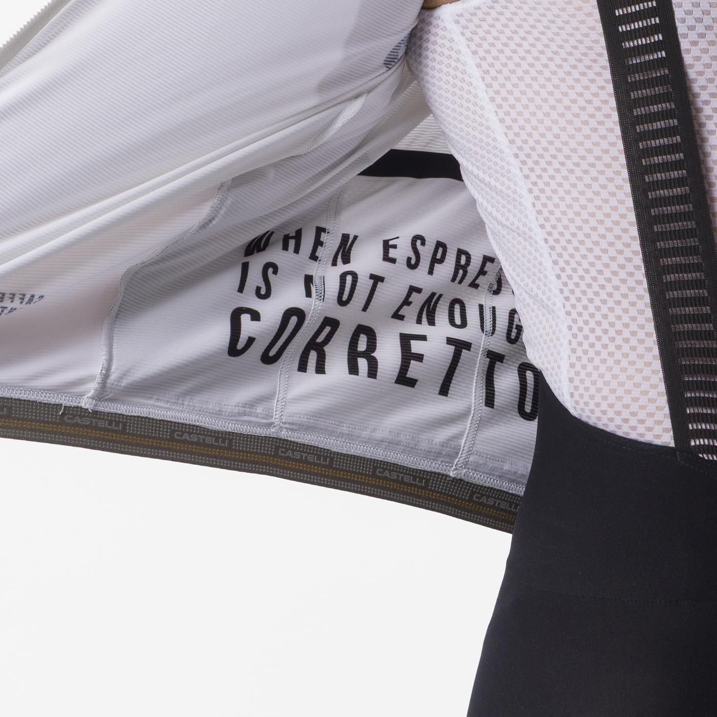 CASTELLI CORRETTO Short Sleeve Ivory/Clay Jersey