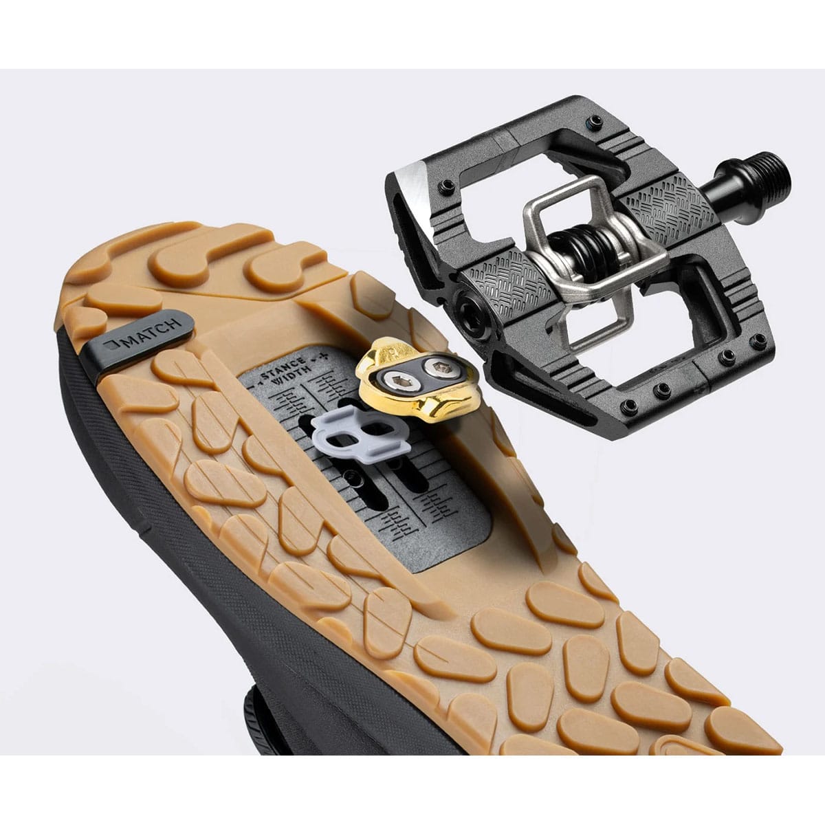 Shoes MTB CRANKBROTHERS MALLET TRAIL BOA Black/Gold