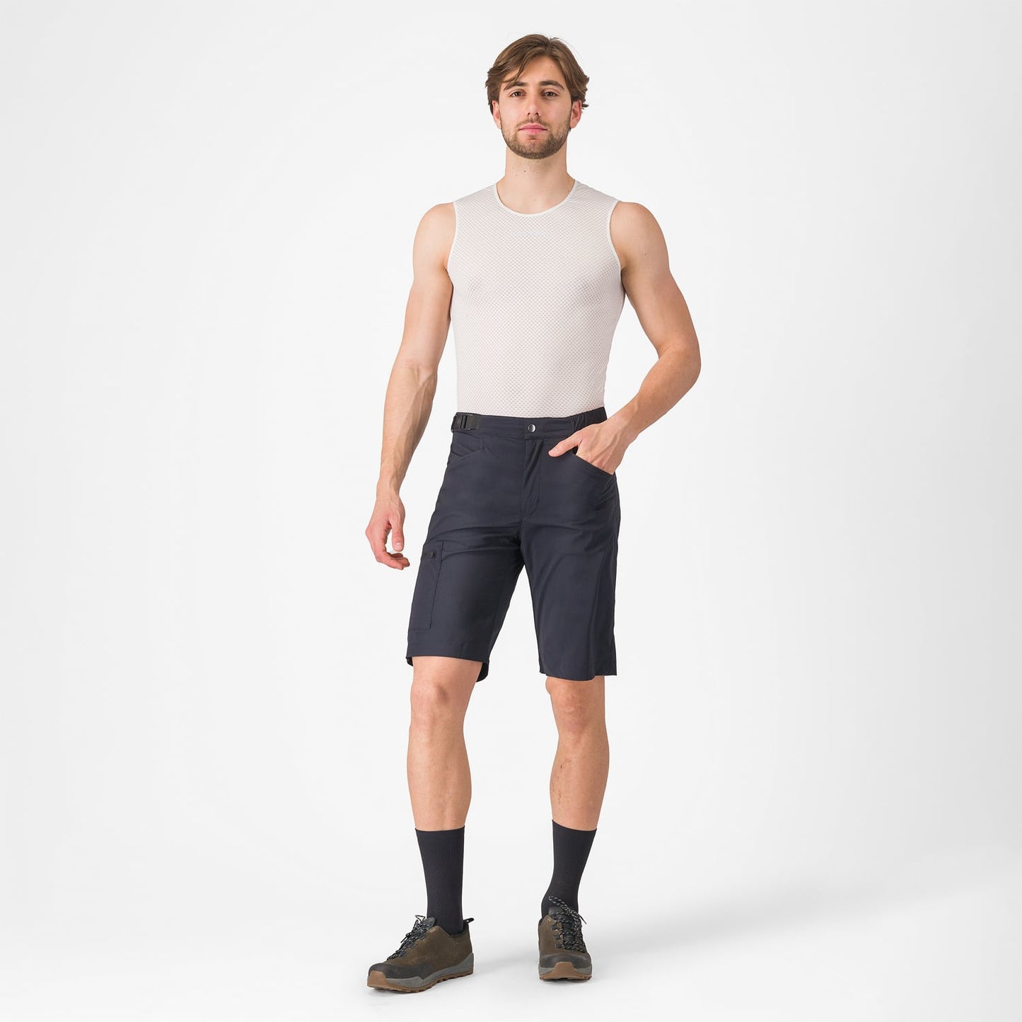 CASTELLI UNLIMITED ADVENTURE BAGGY Szorty czarny