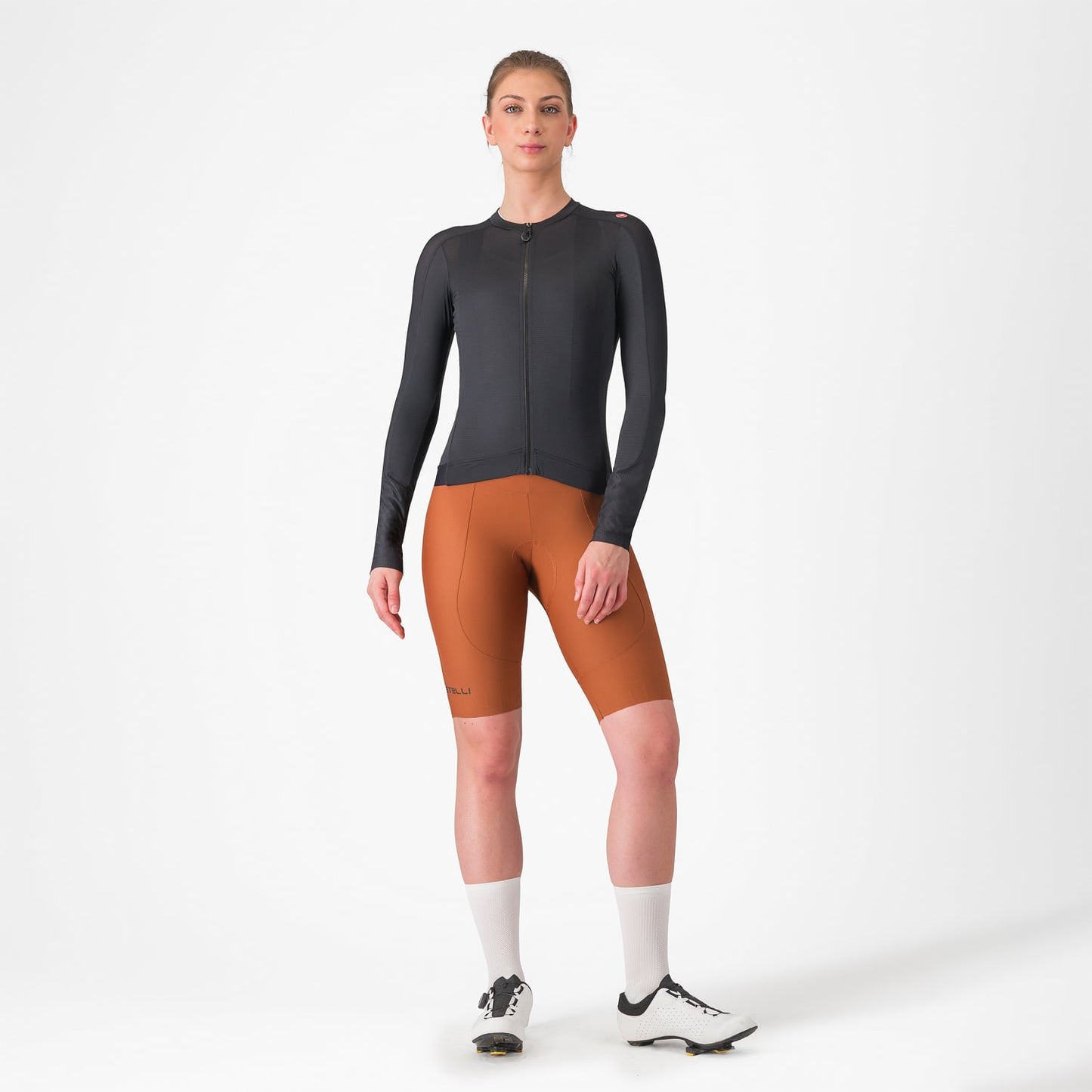 CASTELLI ESPRESSO Women's Long Sleeve Jersey Black