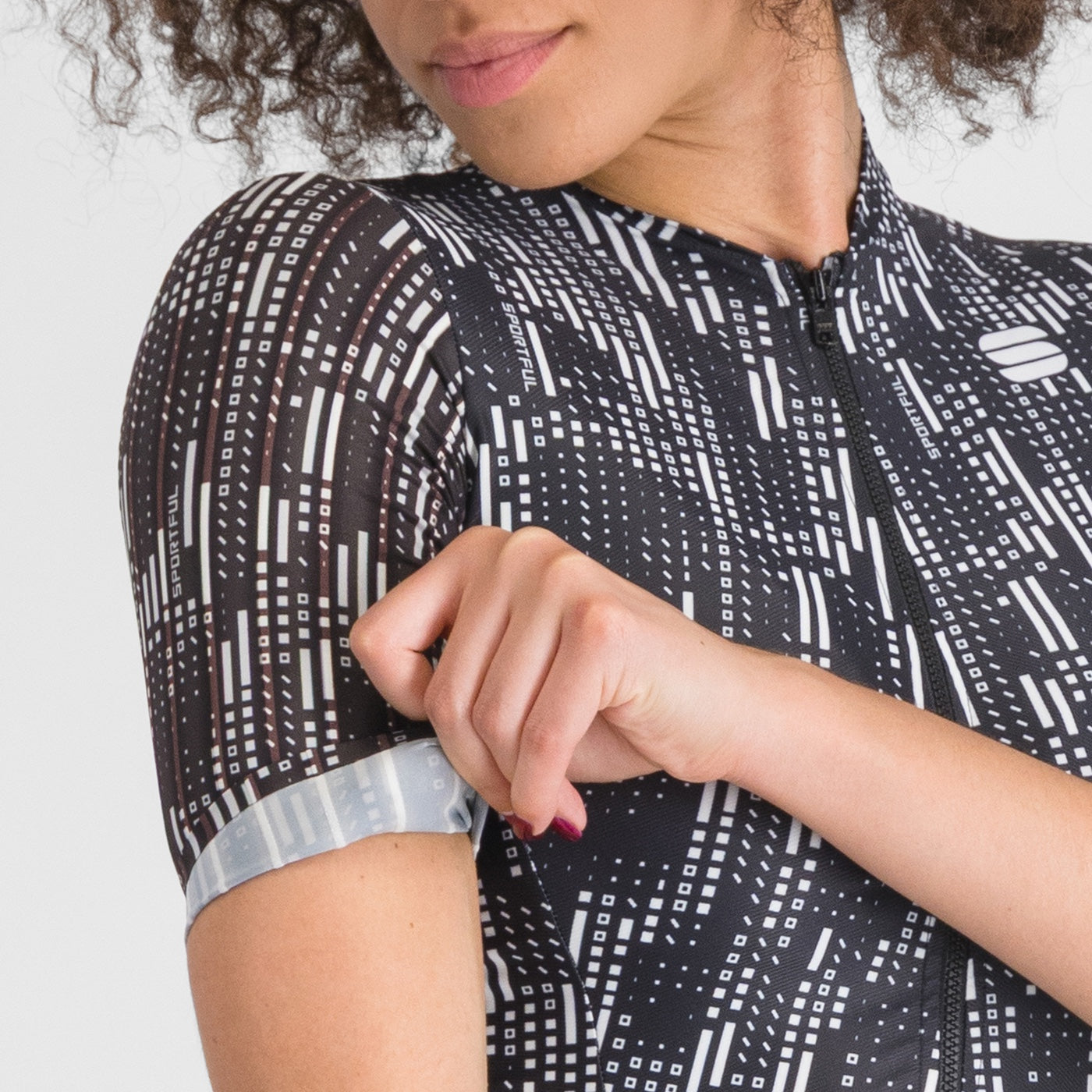 Women's SPORTFUL G-SUIT Short Sleeve Black/White