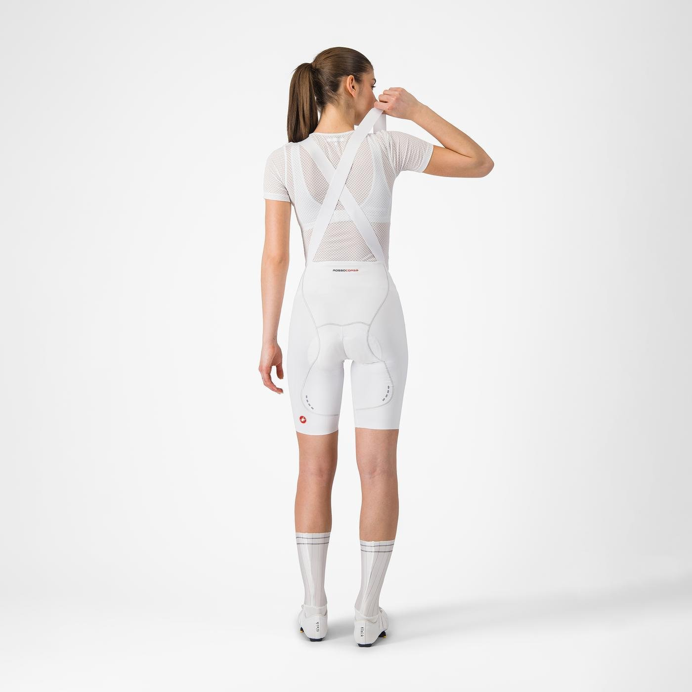 CASTELLI FREE AERO RACE S Women's Short Bibtights White