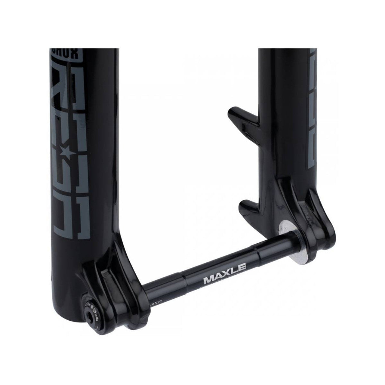 ROCKSHOX REBA RL 29 SoloAir Remote Tapered Fork Axle 15x110mm Boost Black