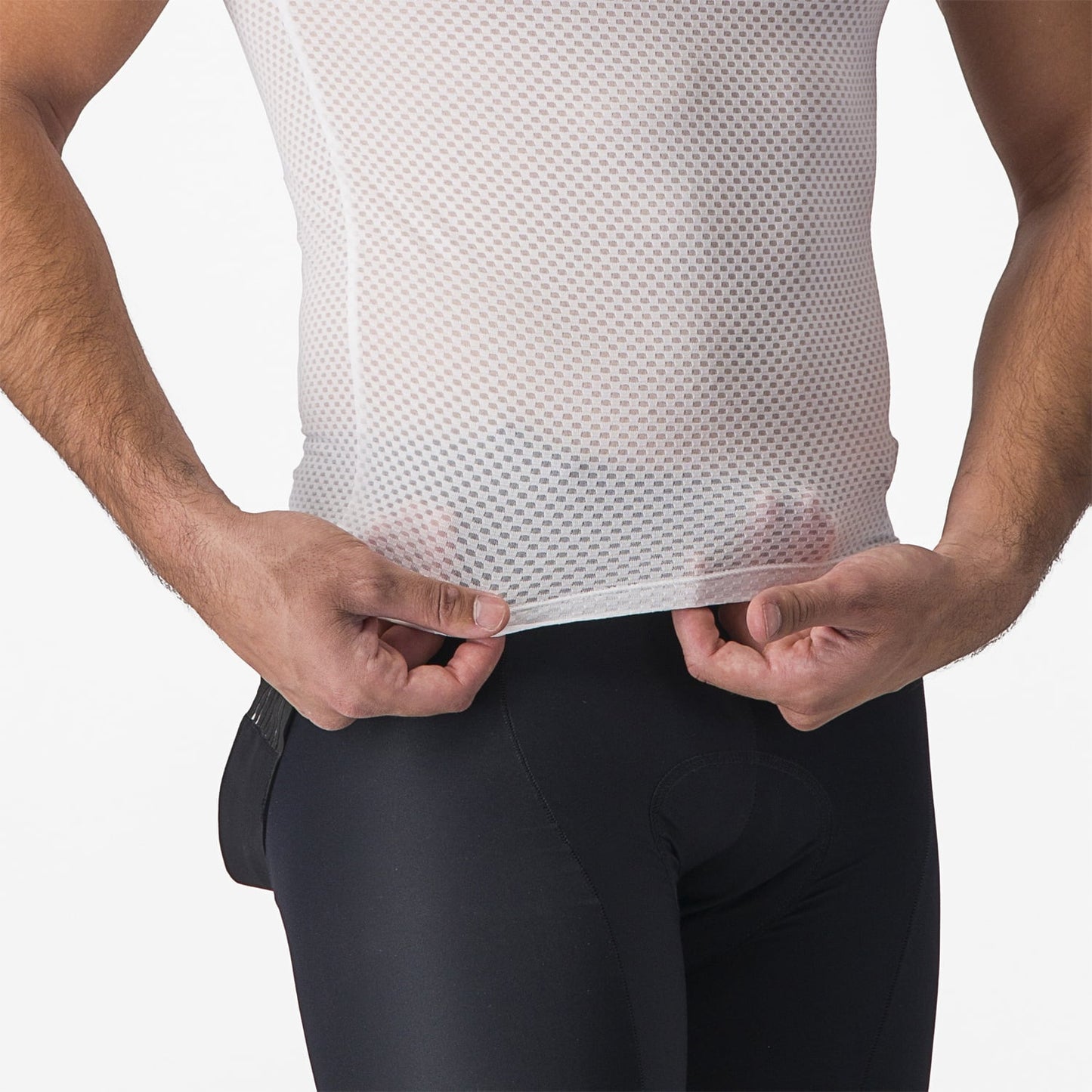 CASTELLI PRO MESH 2.0 Bielizna bez rękawów biały