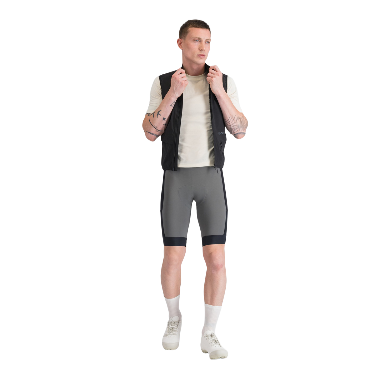 Spodenki SPORTFUL SUPERGIARA 2 szare/czarne