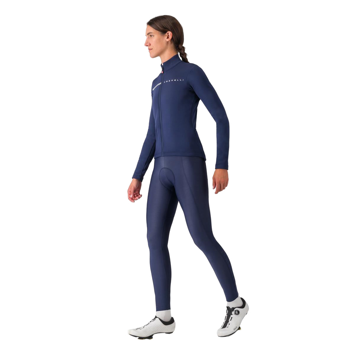 Rajstopy damskie CASTELLI ESPRESSO W DT Bibtights Blue