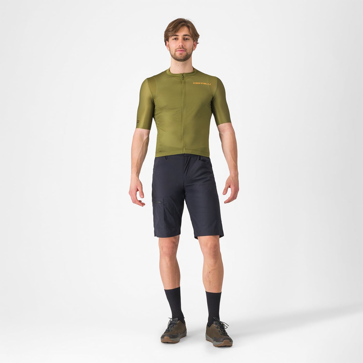 CASTELLI UNLIMITED ADVENTURE BAGGY Szorty czarny