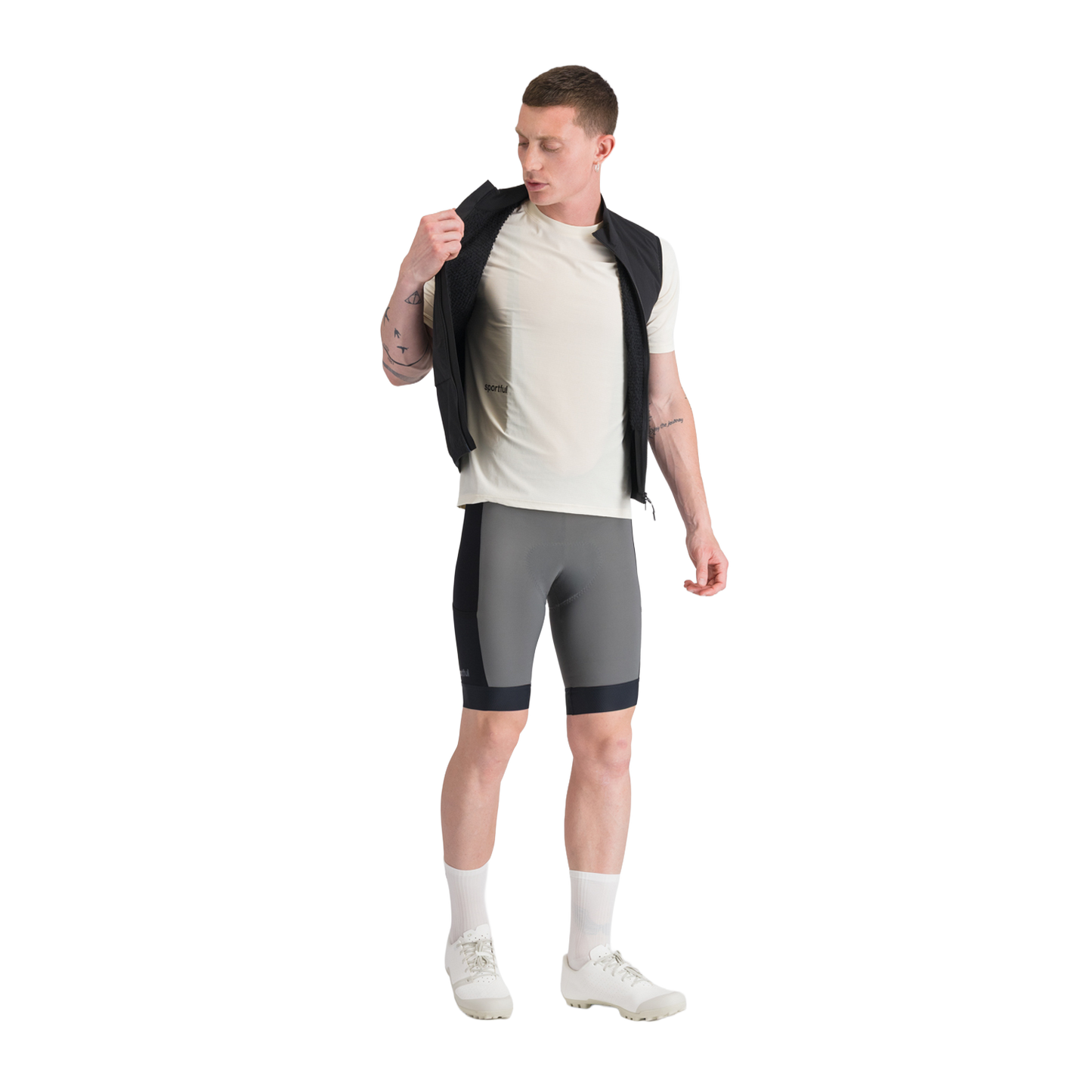 Spodenki SPORTFUL SUPERGIARA 2 szare/czarne