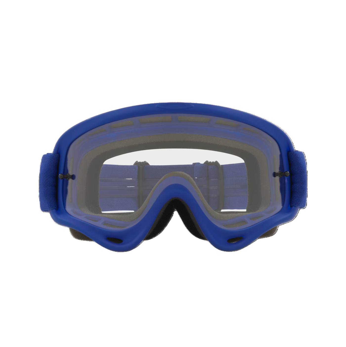 OAKLEY O FRAME MX Moto Blue Goggle Clear Shield