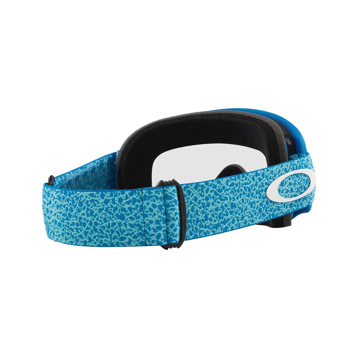 OAKLEY O Frame MX Blue Crackle Clear Goggle OO7029-84