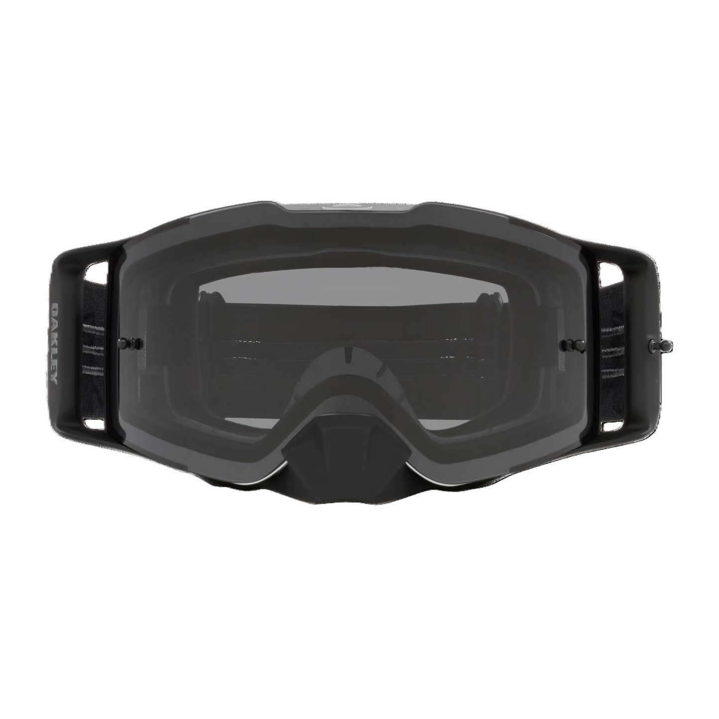OAKLEY FRONTLINE MX Tuff Blocks Black Gunmetal Ecran Dark Grey Mask