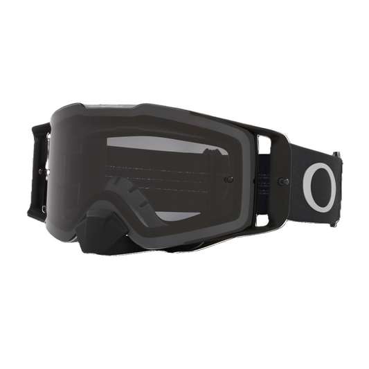 OAKLEY FRONTLINE MX Tuff Blocks Black Gunmetal Ecran Dark Grey Mask