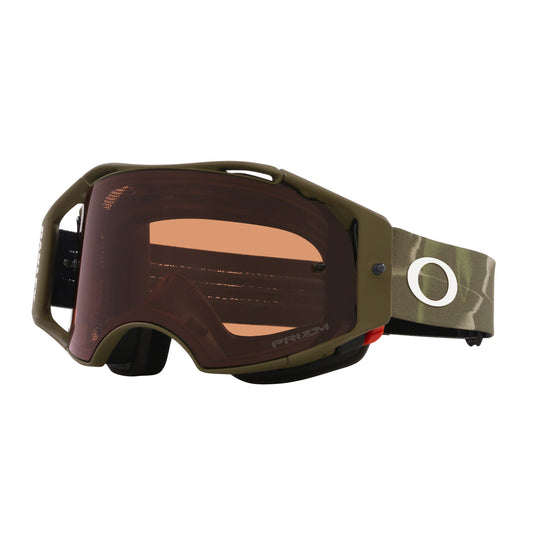 OAKLEY AIRBRAKE MTB Dark Brush Camo Goggle Prizm Mx Bronze