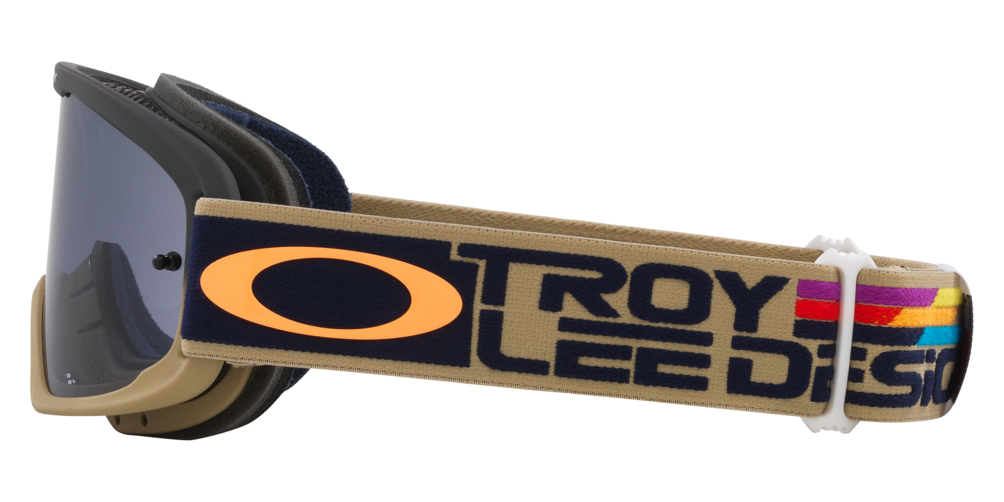 OAKLEY O Frame Pro 2.0 MTB TROY LEE DESIGNS FUTURO Goggle Light Grey - OO7117-2500