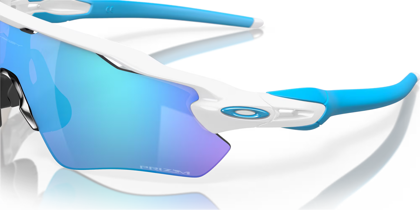 OAKLEY RADAR EV PATH Polish White Prizm Sapphire Lens - OO9208-5738