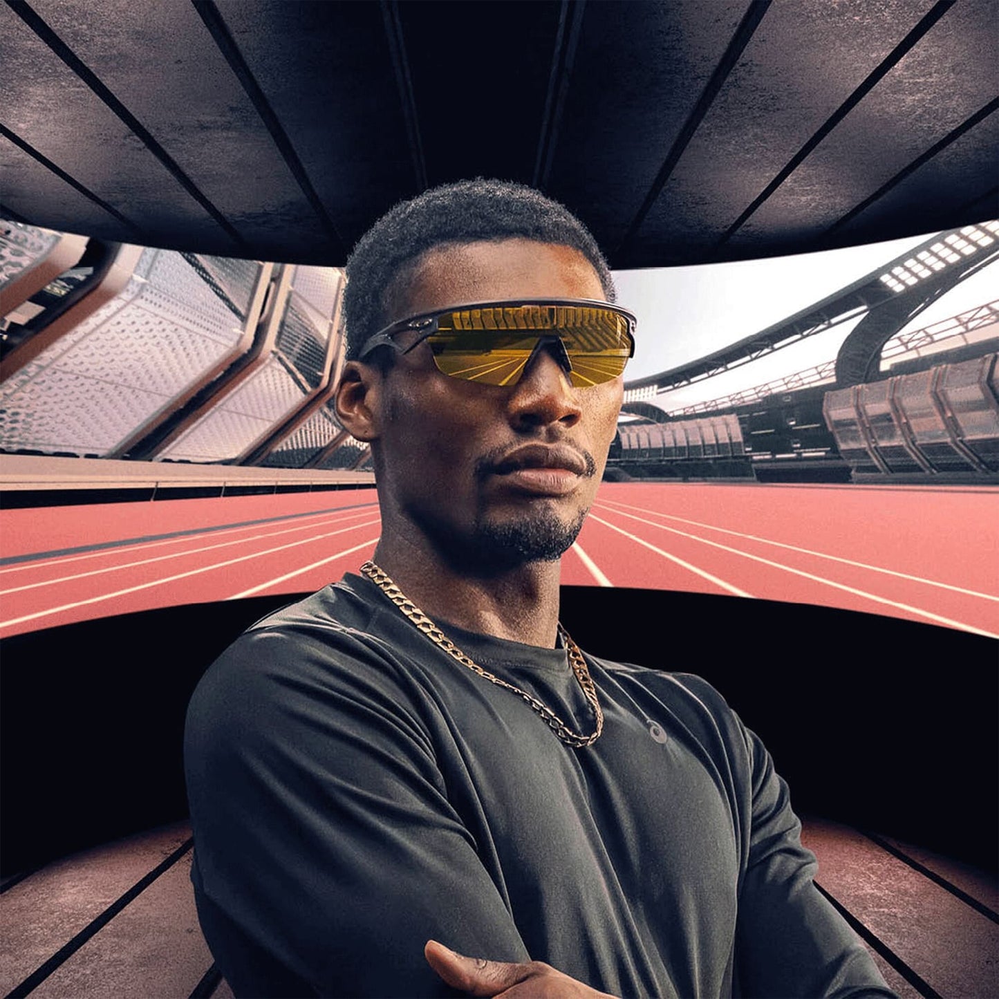 OAKLEY SPHAERA Carbon Matt 24K z polaryzacją - 0OO9403-0436