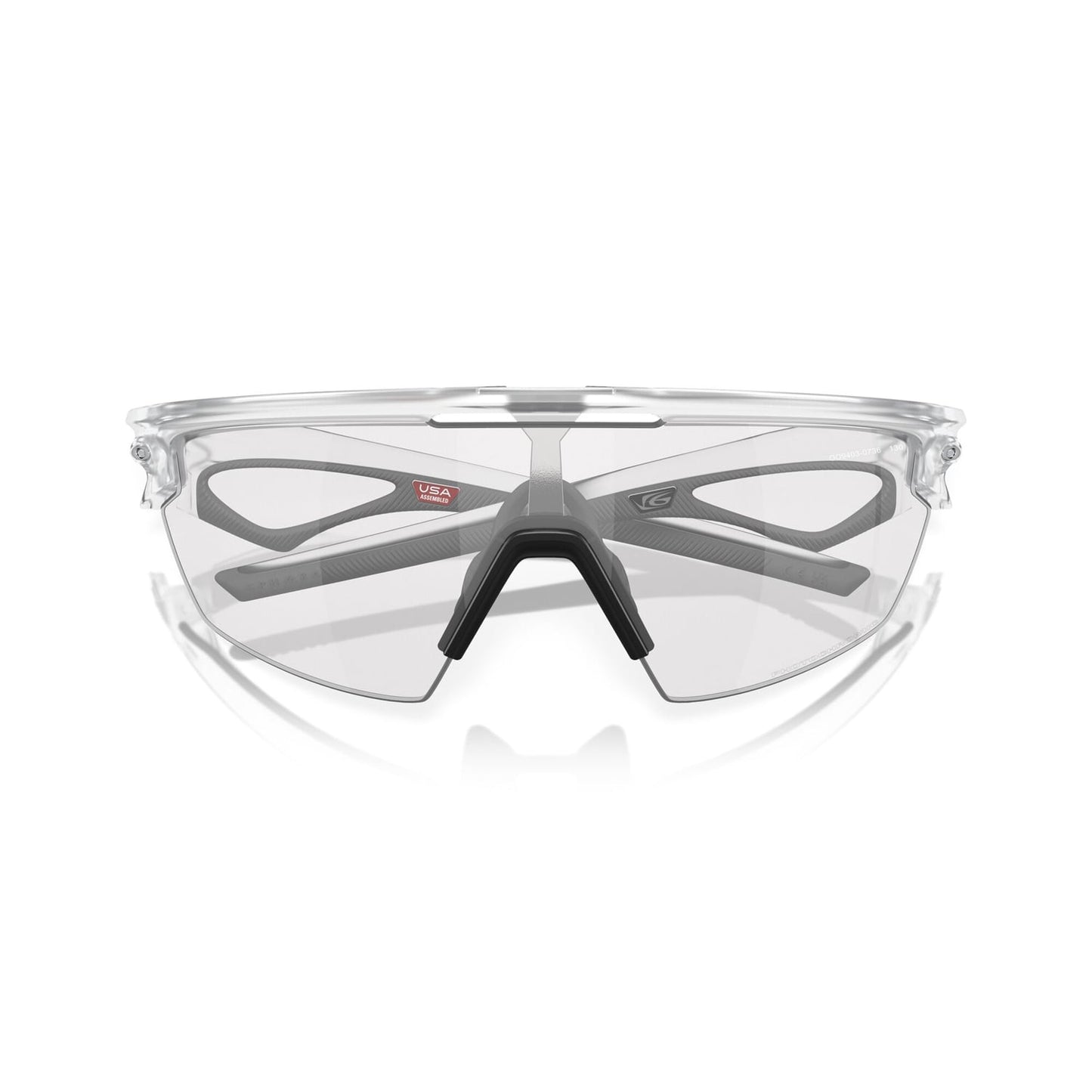 Okulary przeciwsłoneczne OAKLEY SPHAERA czarne przezroczyste przezroczyste fotochromowe -0OO9403-0736