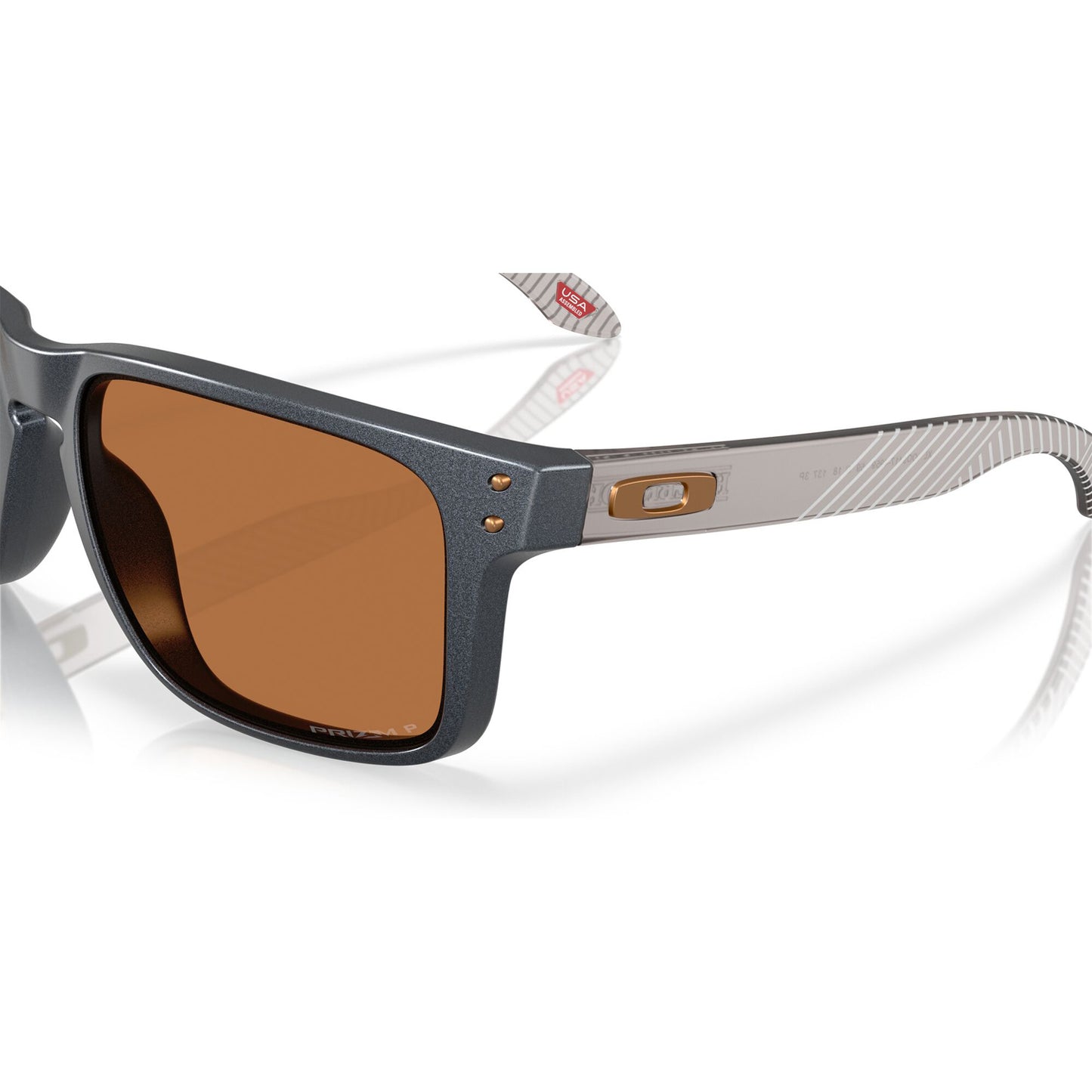 Gogle polaryzacyjne OAKLEY HOLBROOK XL Blue Steel Prizm Bronze