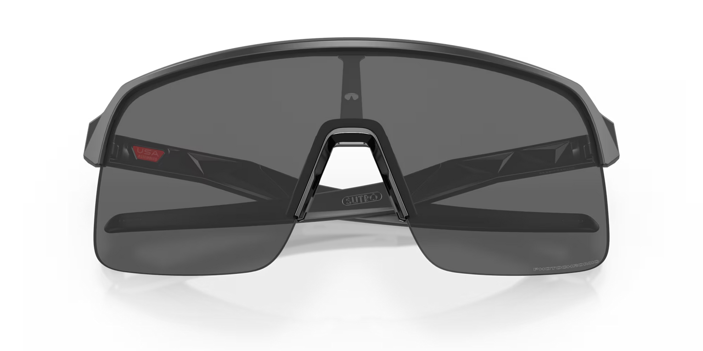 Soczewki fotochromowe OAKLEY SUTRO LITE Matt Carbon Clear - O9463-4539