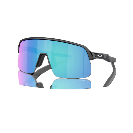 OAKLEY SUTRO LITE S Matt Black Glasses Prizm Sapphire Lens