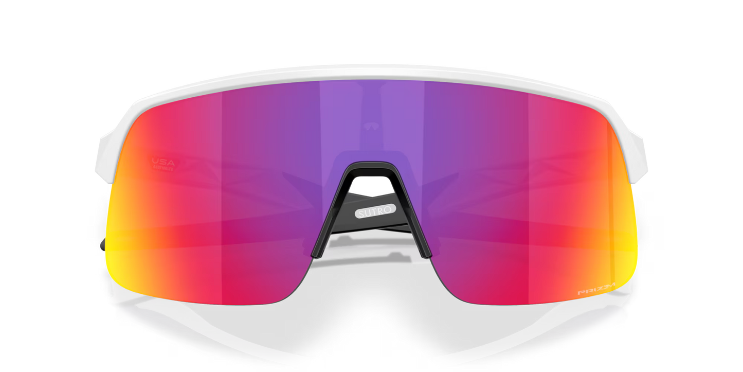 OAKLEY SUTRO LITE S Matt White Prizm Road Glasses - OO9496-0634