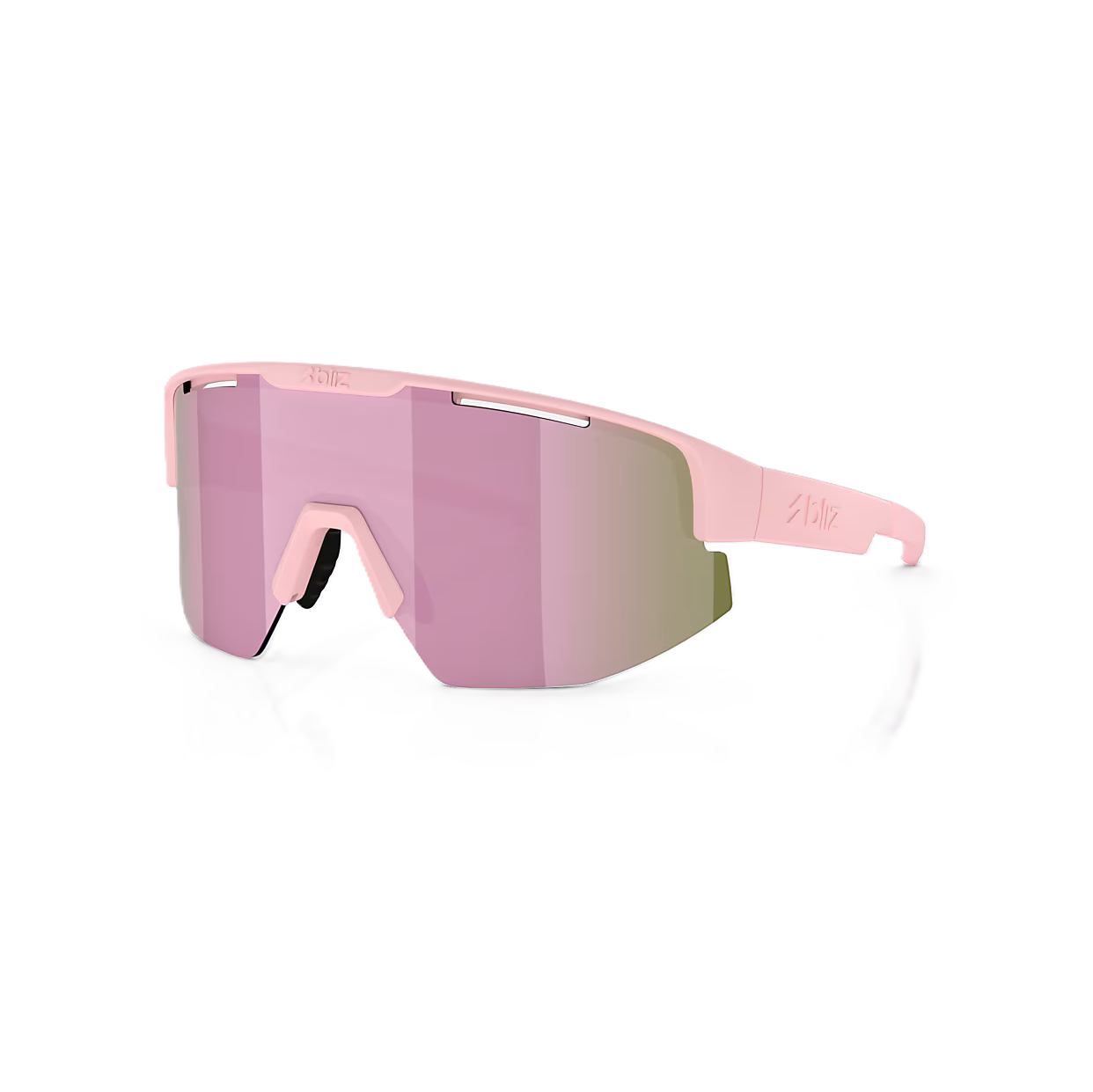 Glasses BLIZ MATRIX SMALL Pink Matt Lens Brown/pink multicolor