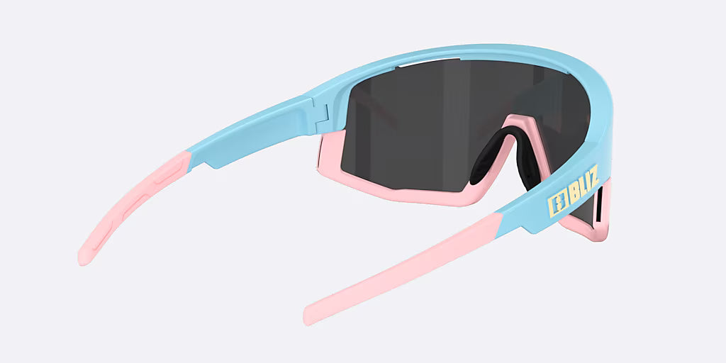 BLIZ FUSION SMALL Glasses Pastel Blue Matt Smoked Glacier Blue Lens