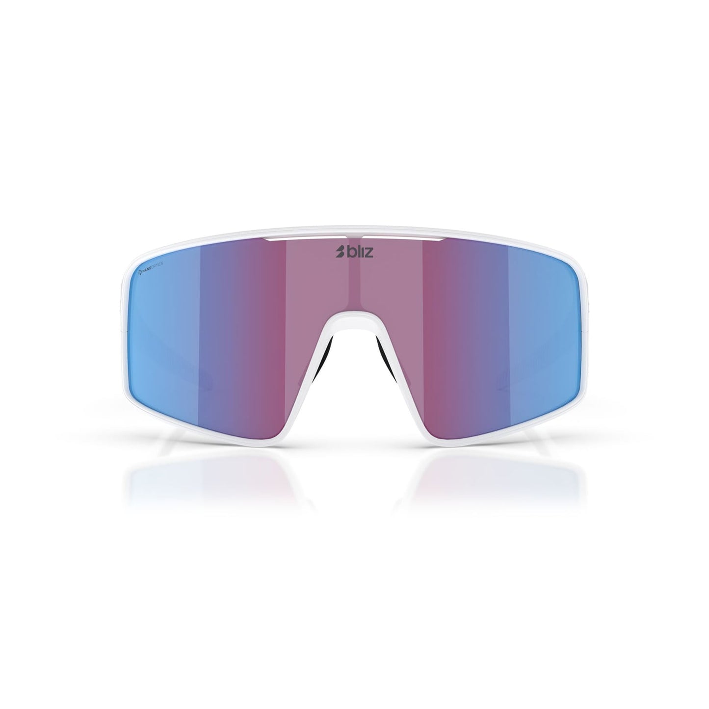 Glasses BLIZ P001 S White Screen Pink Violet Blue Iridium