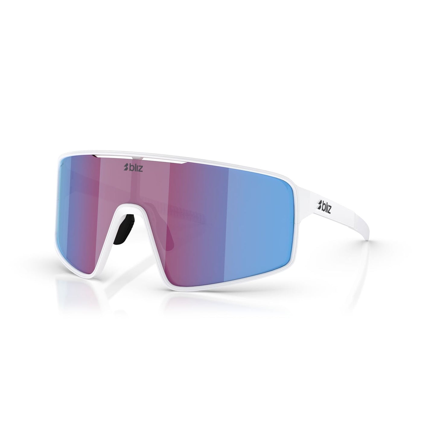 Glasses BLIZ P001 S White Screen Pink Violet Blue Iridium