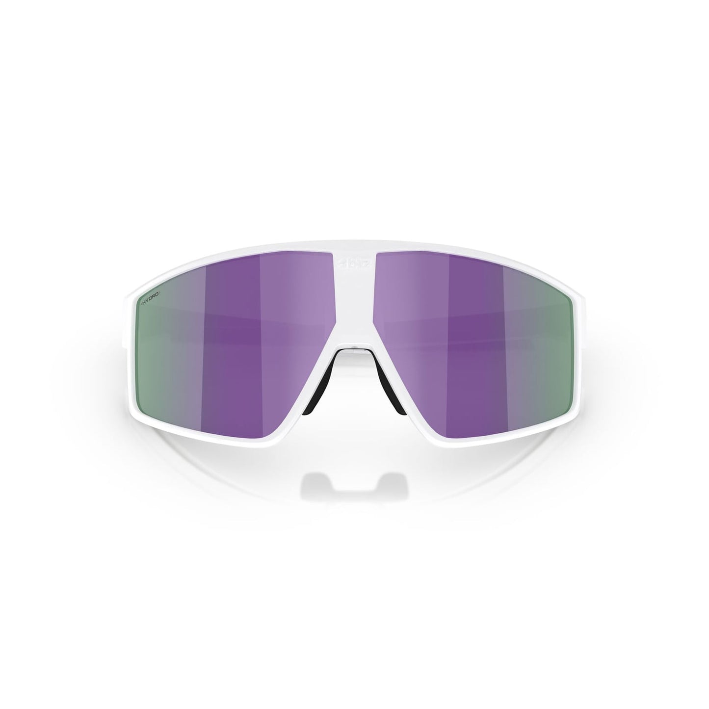 Okulary BLIZZ P002S Matt White Frame Brown Violet Multicolour