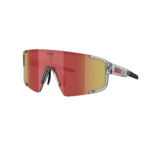 Okulary BLIZ P003 Transparent Grey Screen Red Multi
