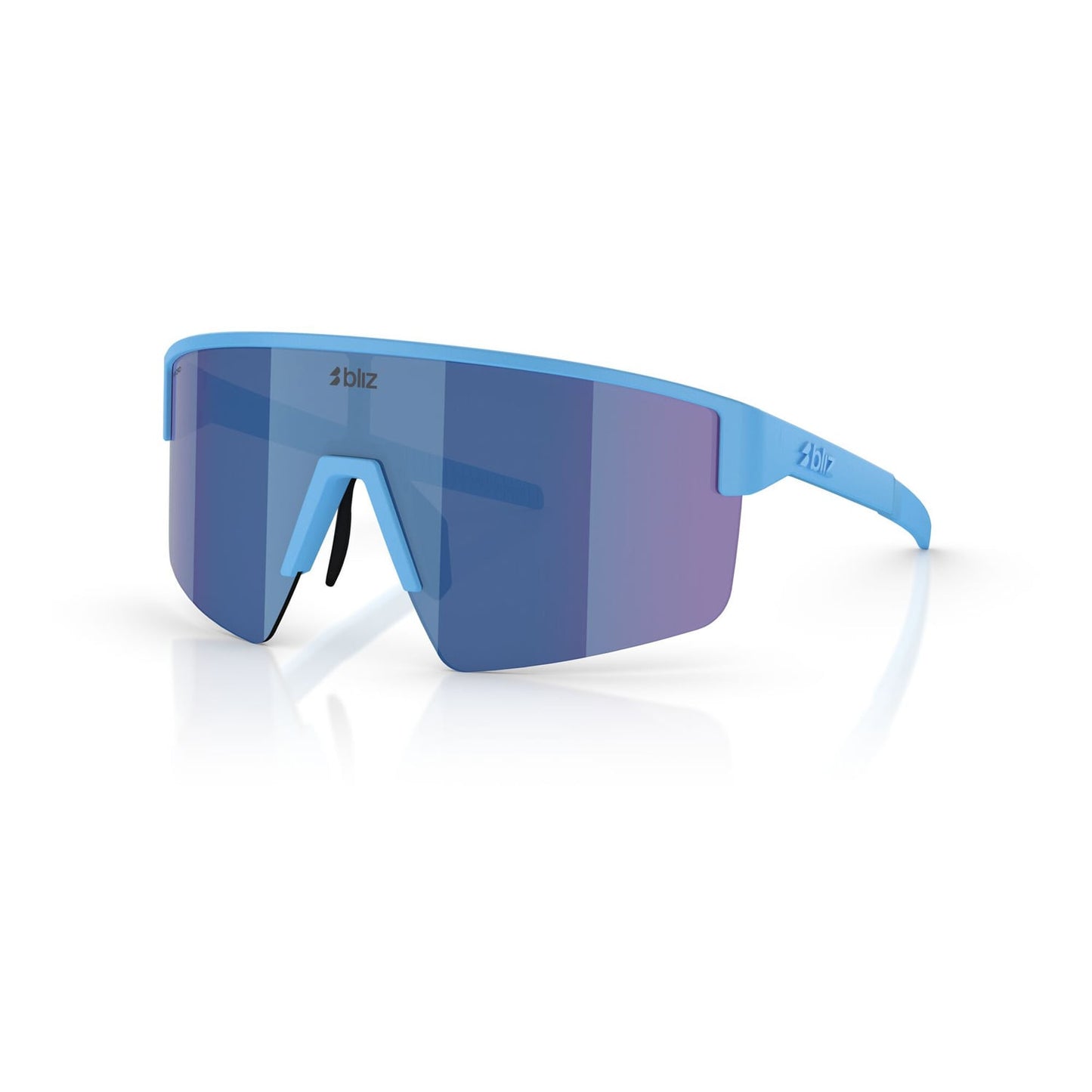 BLIZ P004 Blue Matt Glasses Blue Mirror Screen