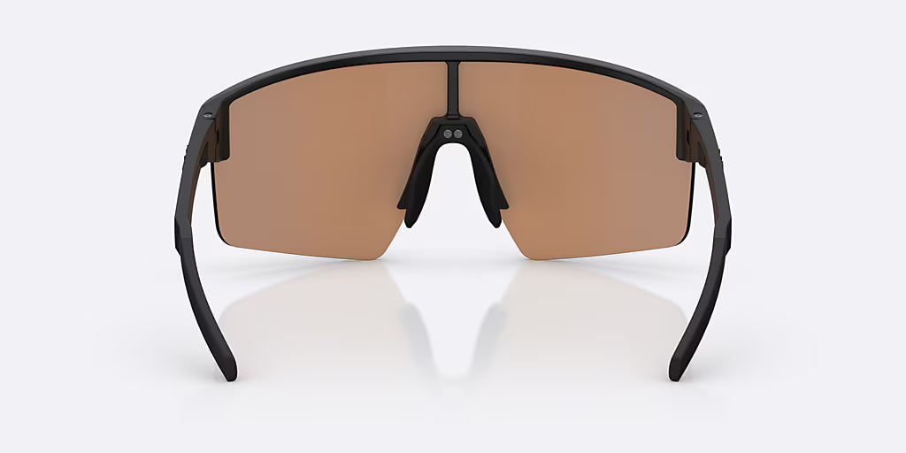 BLIZ P004 SMALL Glasses Black Matt Coral/Orange Iridium Blue Lens