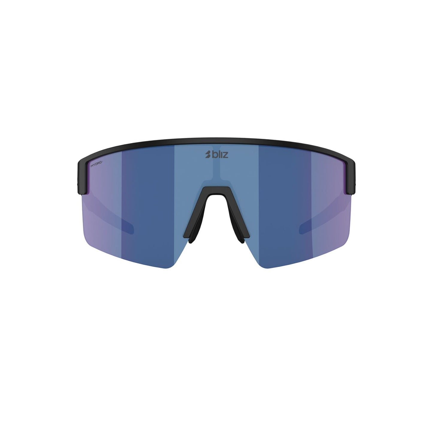 Okulary BLIZ P004 Matt Black Blue Mirror Lens