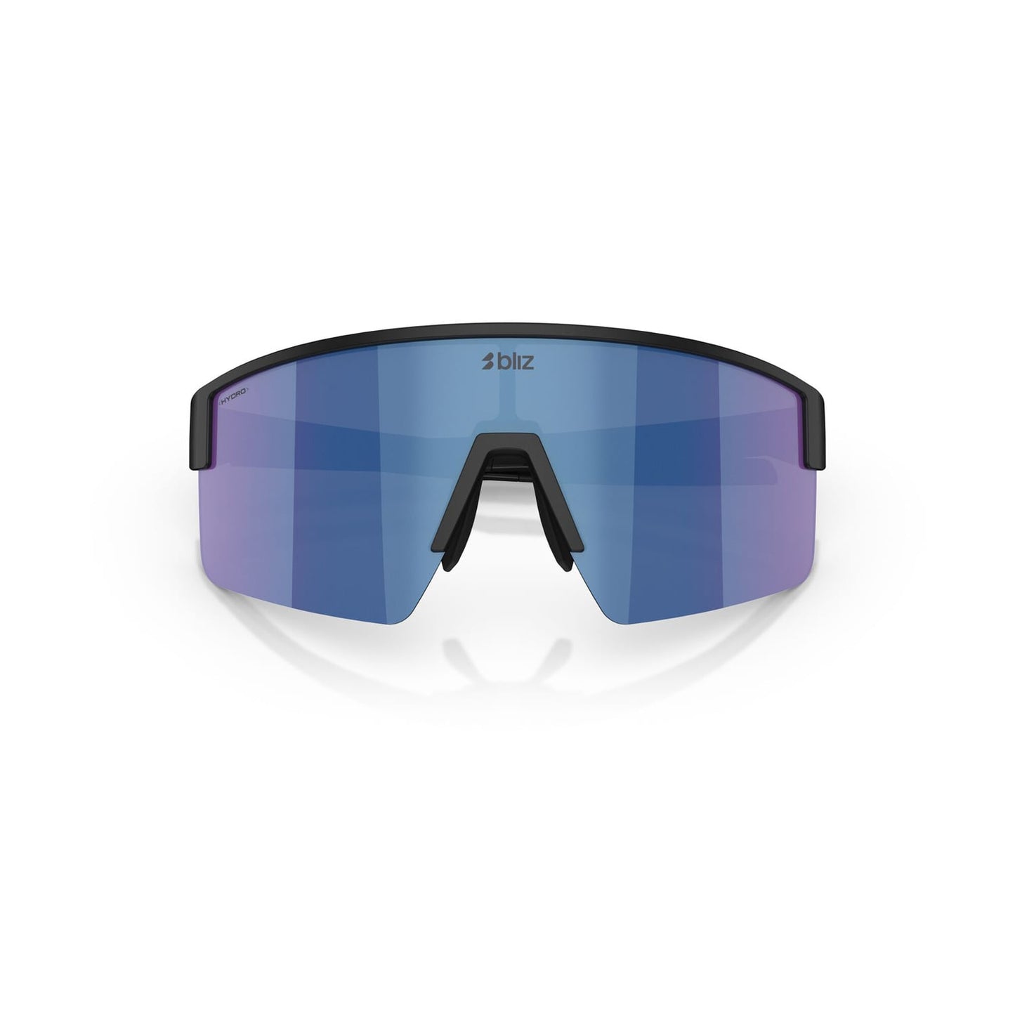 Okulary BLIZ P004 Matt Black Blue Mirror Lens