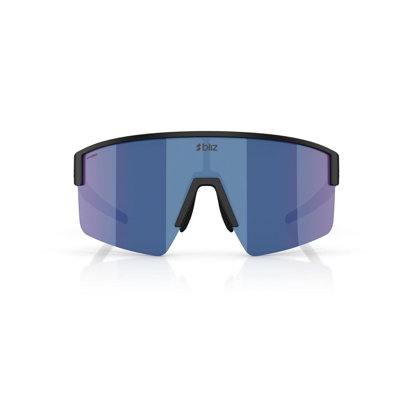 Okulary BLIZ P004 Matt Black Blue Mirror Lens