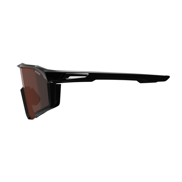 LEATT SPEEDVIZ PRO Glasses Satin Black Iriz Silver Photochromic Lens