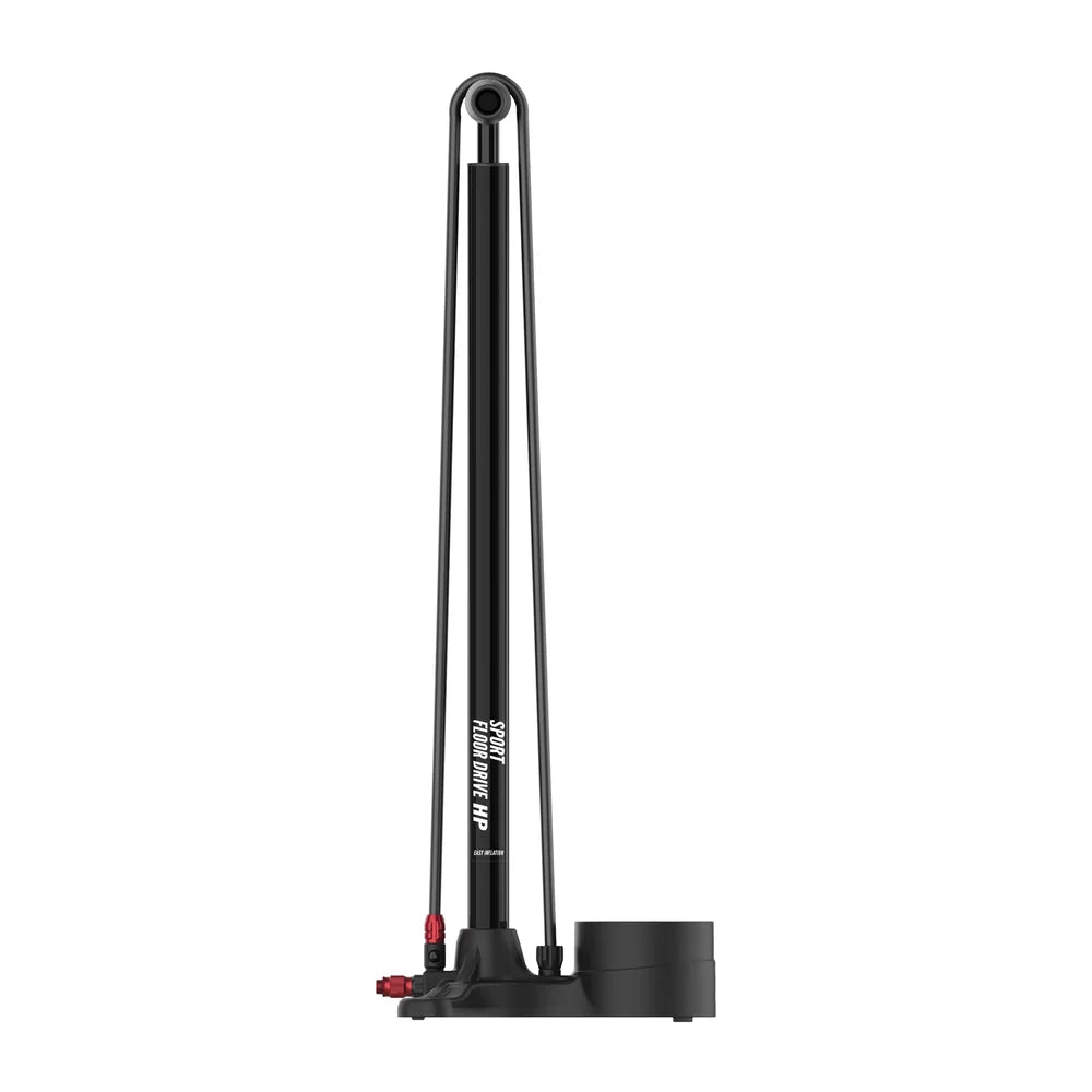 LEZYNE SPORT FLOOR DRIVE foot pump Black