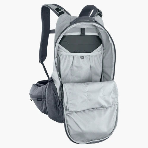 Plecak z wkładką pod plecy EVOC TRAIL PRO 16 l, szary