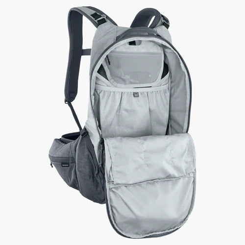 Plecak z wkładką pod plecy EVOC TRAIL PRO 16 l, szary
